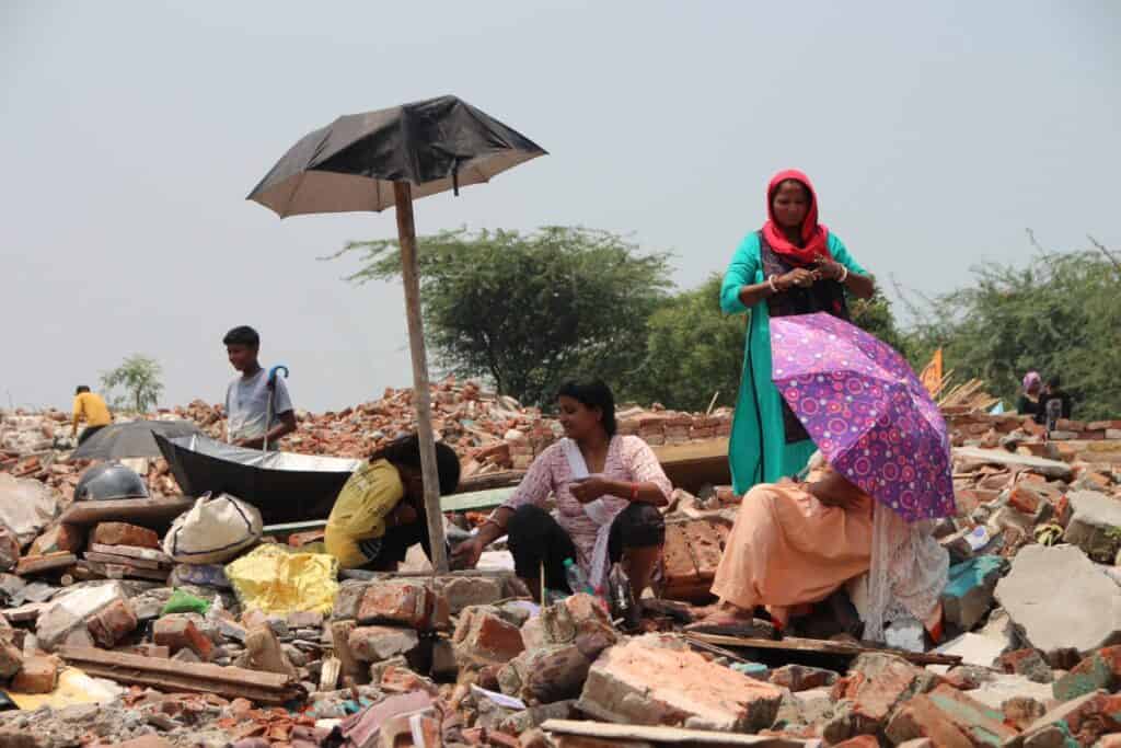 When Development Displaces: Land, Livelihoods and the U.P. Nazul Bill Families affected by demolition
